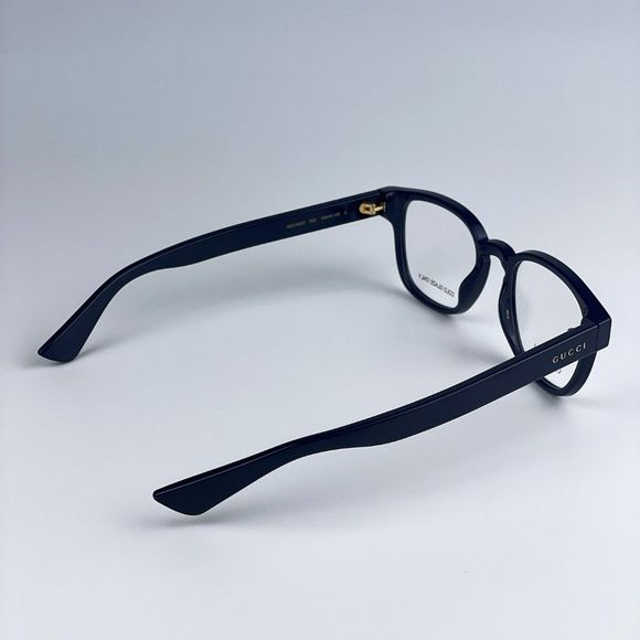 Gucci GG1343O 003 Eyeglasses Blue Square Unisex - Picture 8 of 12